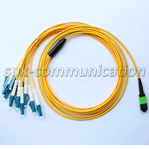 MTP/MPO-LC Breakout Fan-Out Fiber Optic Patch Cords ...